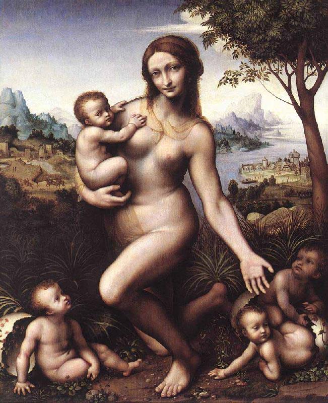 LEONARDO da Vinci Leda oil painting image